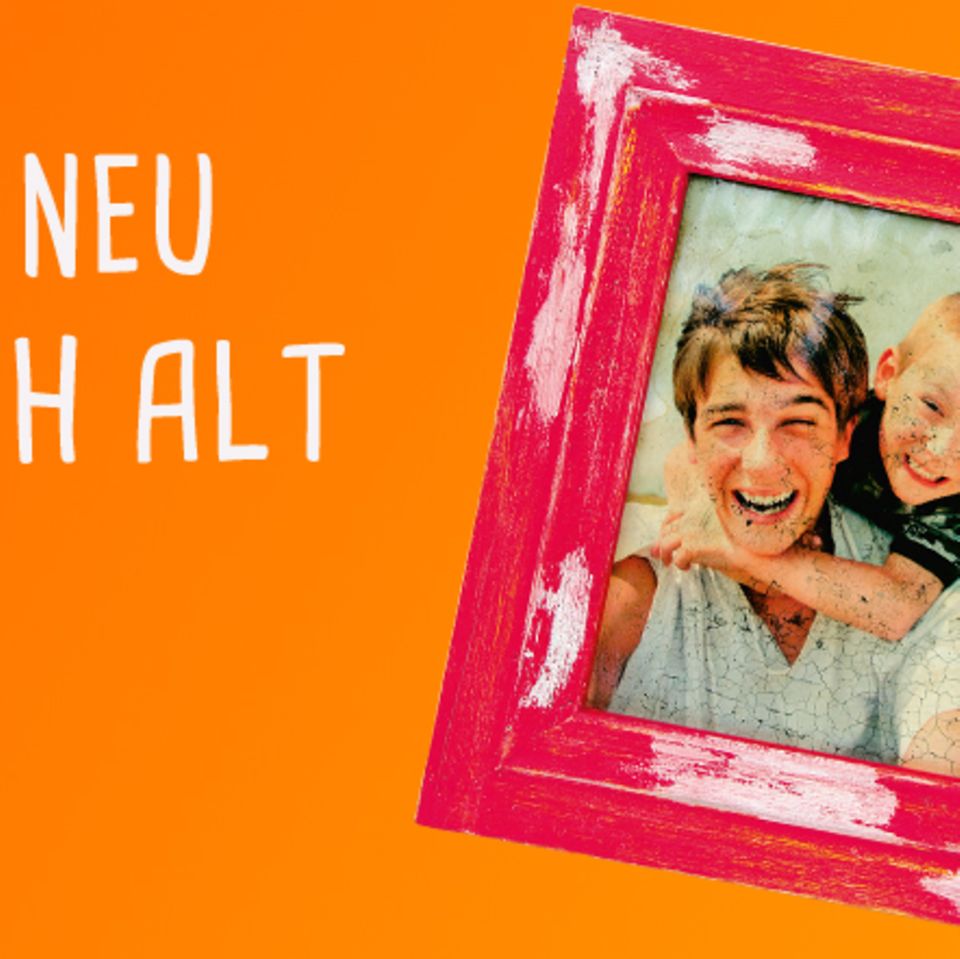 Aus neu mach alt: Antike Bilderrahmen