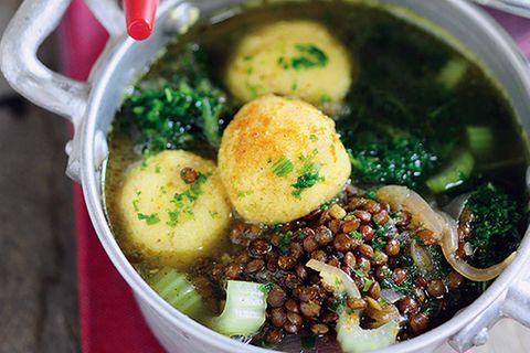 Rezept: Linsen-Grünkohl-Suppe