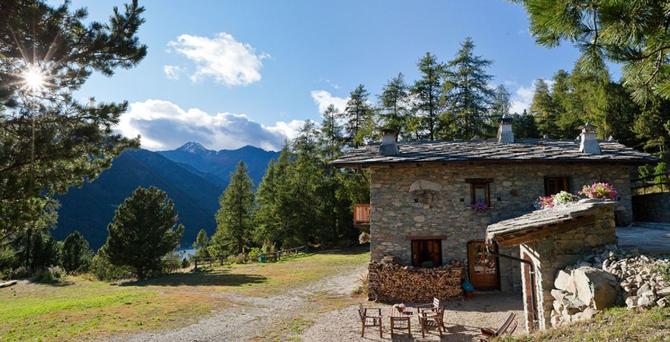 Monviso: Die Herberge Grongios Marte liegt mitten im größten Arvenwald der Alpen