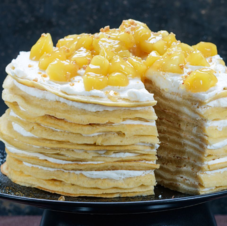 Rezept: Pfannkuchentorte