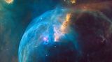 Kosmischer Gasballon im Sternbild Kassiopeia