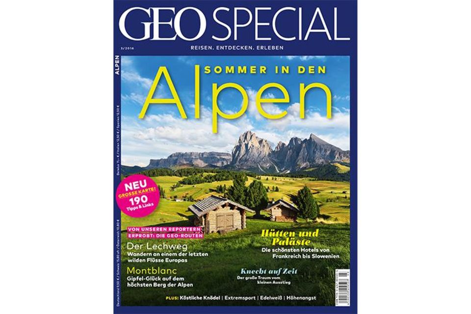 GEO SPECIAL Alpen Cover
