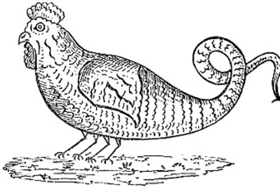 Fabelwesen: Der Basilisk: Tödliche Schlange mit Hühnerkopf