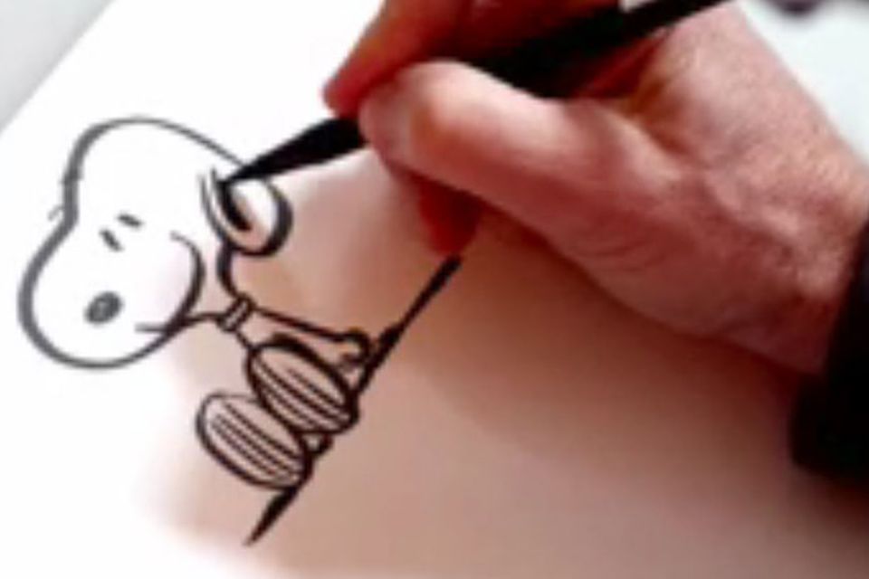 Peanuts: So zeichnet ihr Snoopy