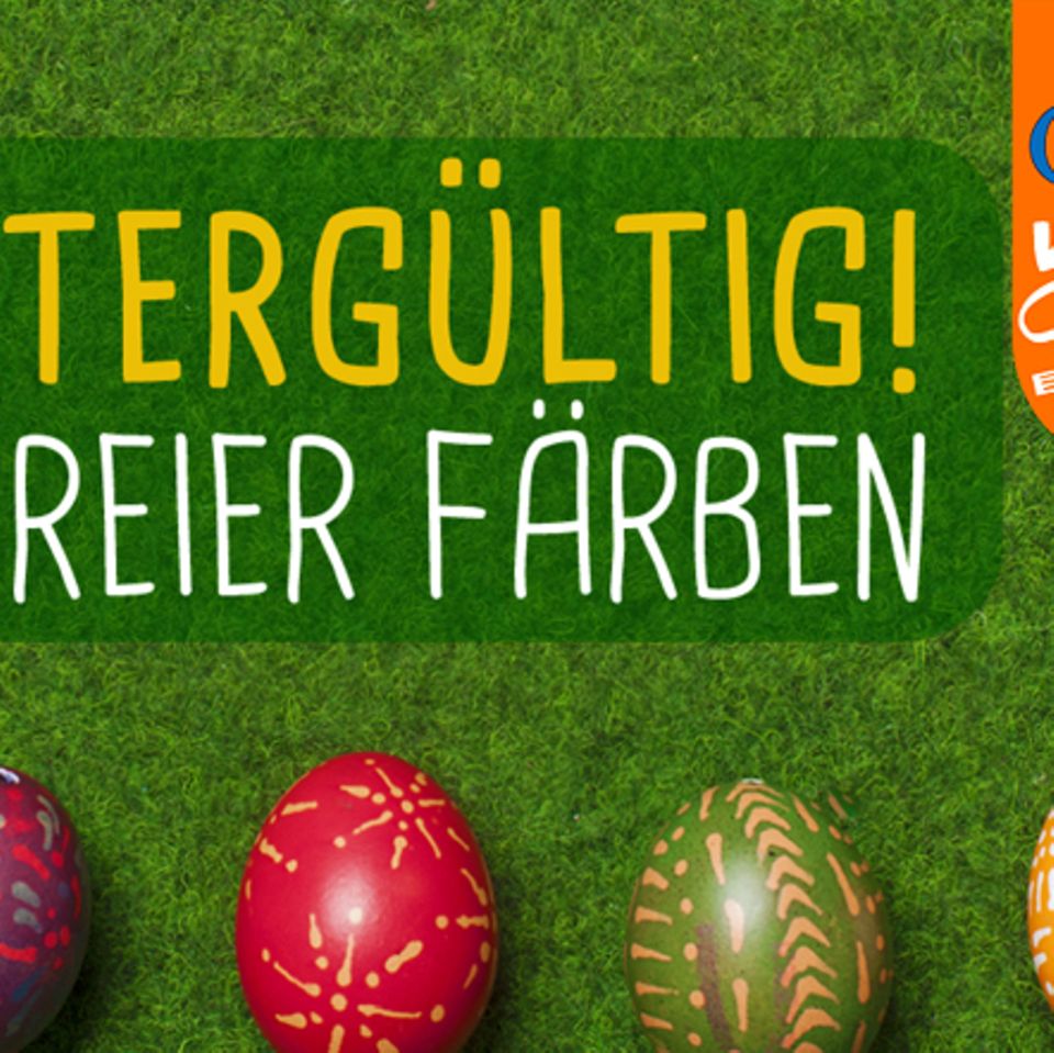 Ostern: Bunte Ostereier verzieren