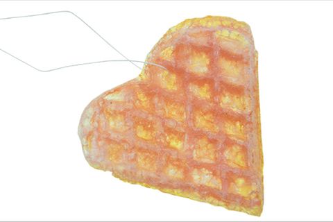 Basteln: Esspapierherzen