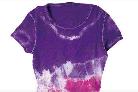 Basteln: Batik Drucke