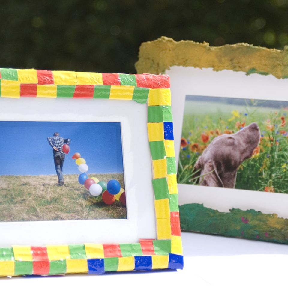 Upcycling: Bilderrahmen selbst gemacht