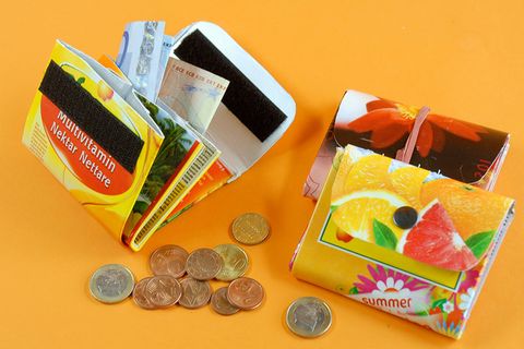 Basteltipp: Geldbörsen aus Karton