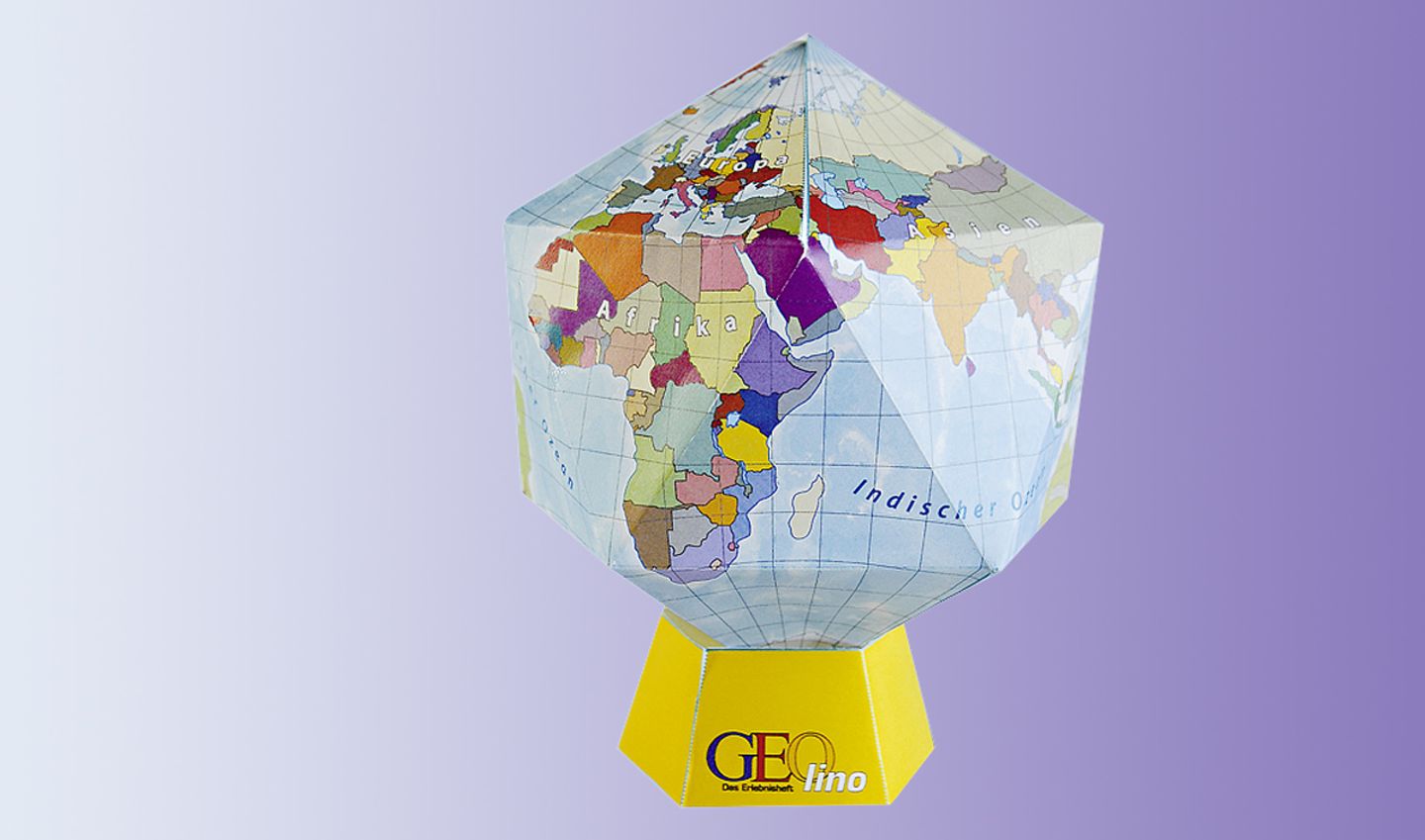 Globus basteln: So baut ihr einen Globus