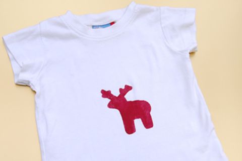 Basteltipp: T-Shirts bedrucken