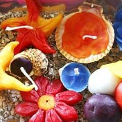 DIY: Sommerliche Kerzen