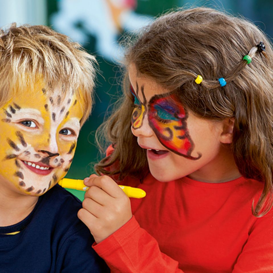 Schminkvorlage: Schminktipps für den Karneval