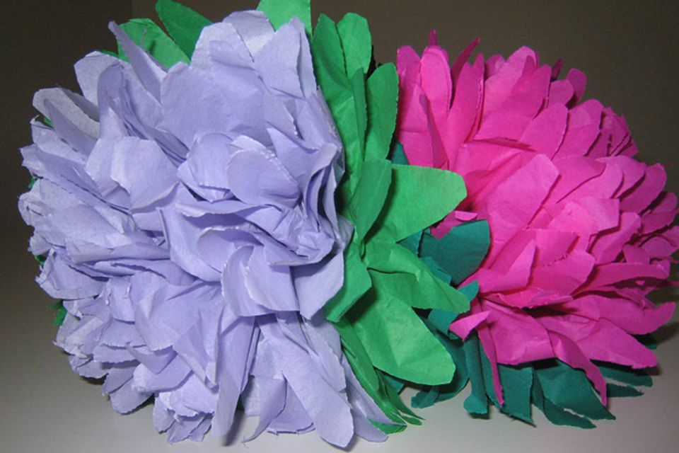 Basteltipp: Papierblumen basteln