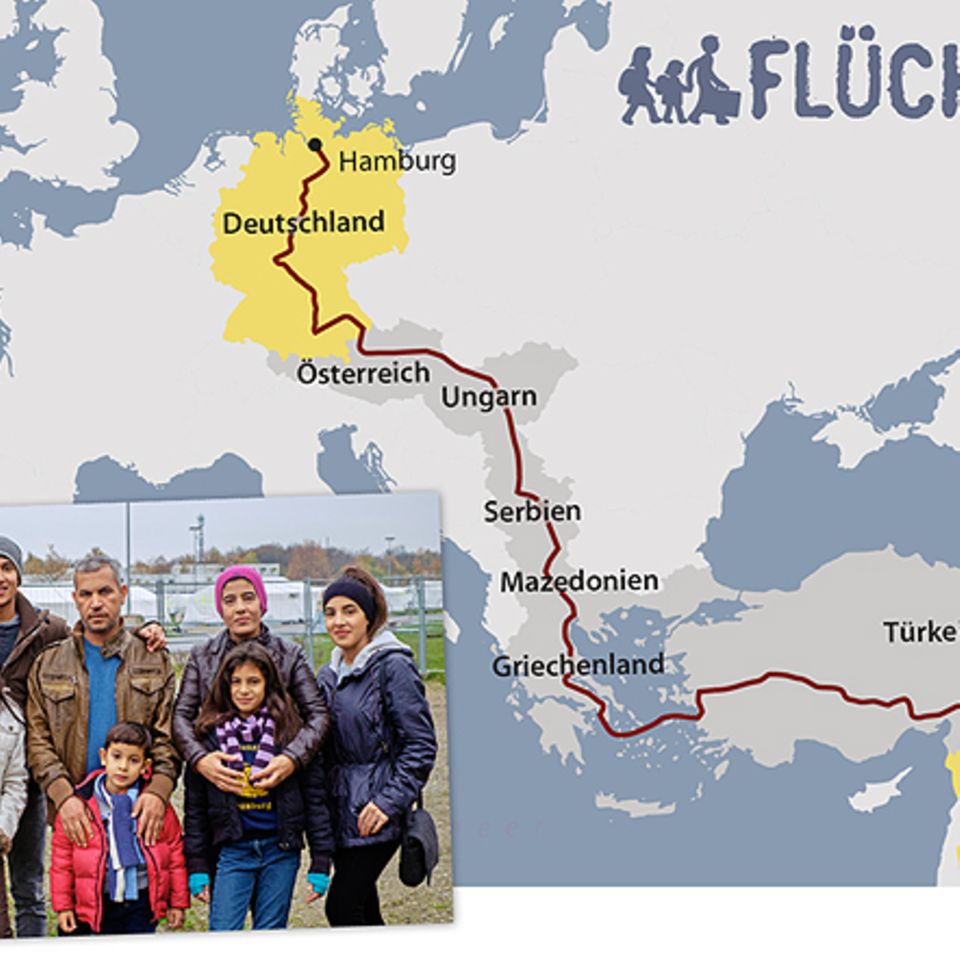 Flüchtlinge: Nichts wie weg!