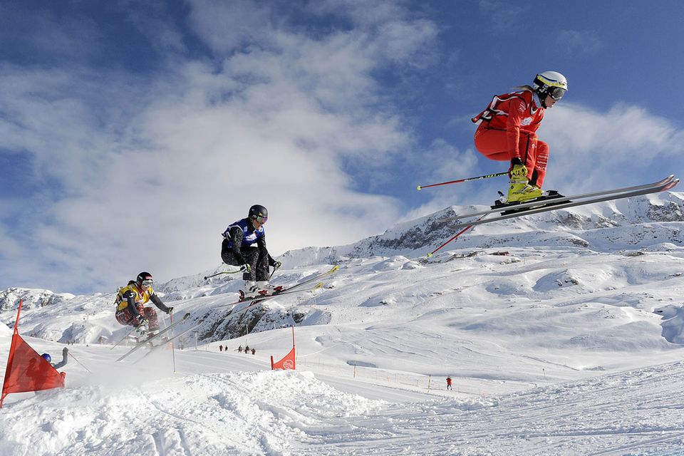 Sport: Skicross: Im Freistil durch den Schnee