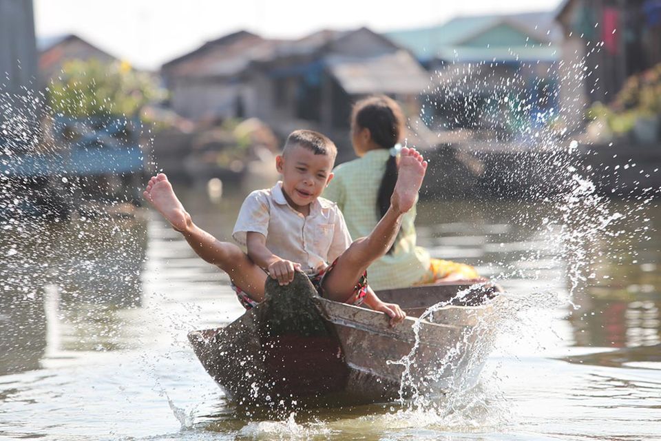 Kambodscha: Leben auf dem Wasser