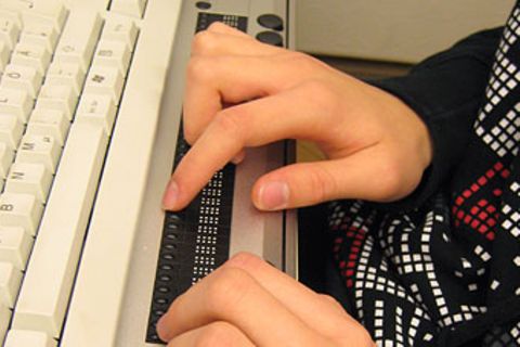 Wie Blinde im Internet surfen