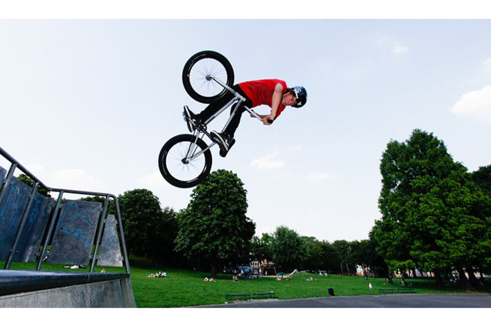 Radfahren: BMX: Sprung aufs Treppchen