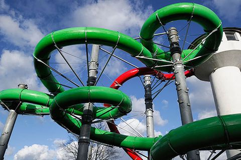 Erster Platz für GEOlino im Wettrutschen