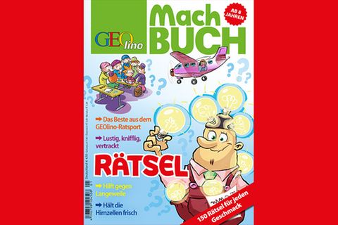 Rätseln: Das GEOlino-Machbuch: Rätsel