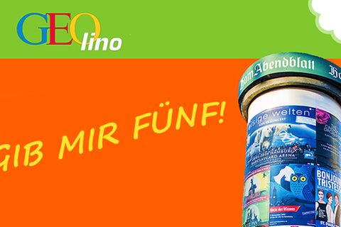 Gib mir fünf: Fünfmal staunen über die Litfaßsäule