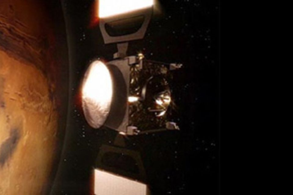 Farbfotos vom Mars
