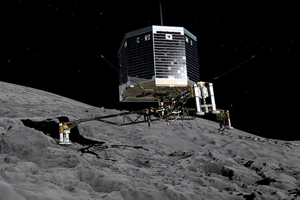 Roboter im Weltraum: Rosetta hat es geschafft: Philae ist gelandet!