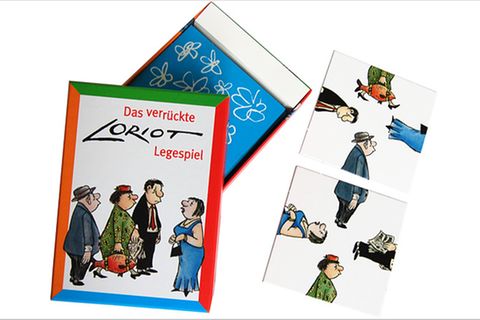 Brettspiel: Spieltipp: Das verrückte Loriot-Legespiel