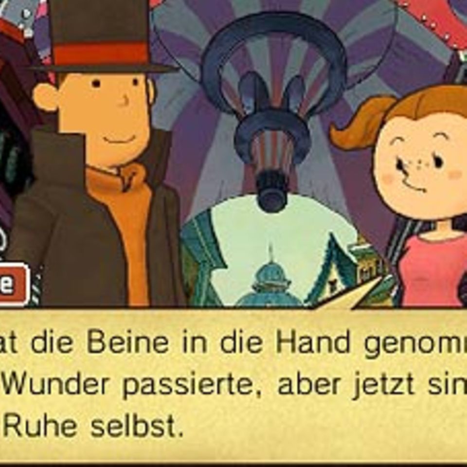 Spieletests: Spieltipp: Layton und die Maske der Wunder