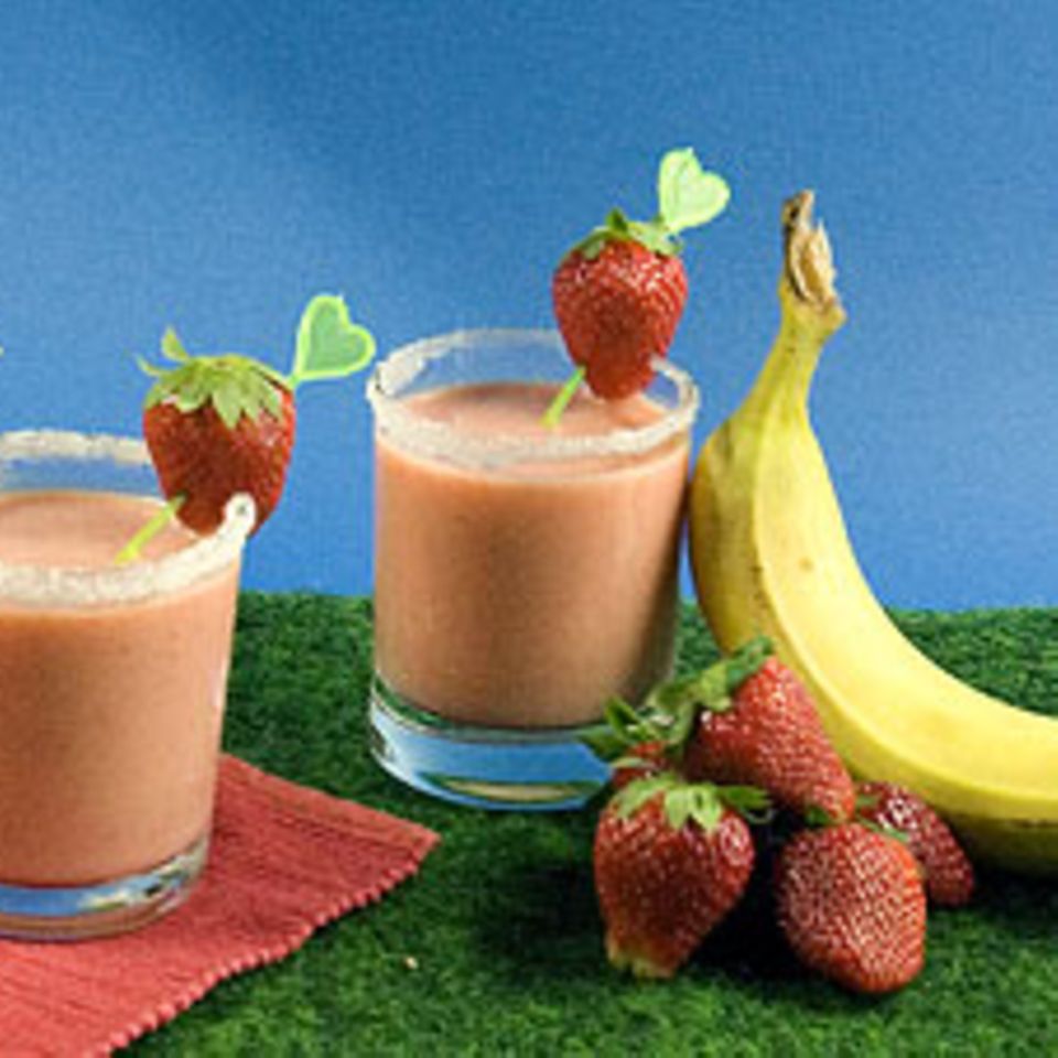 Rezept: Erdbeeren im Glas