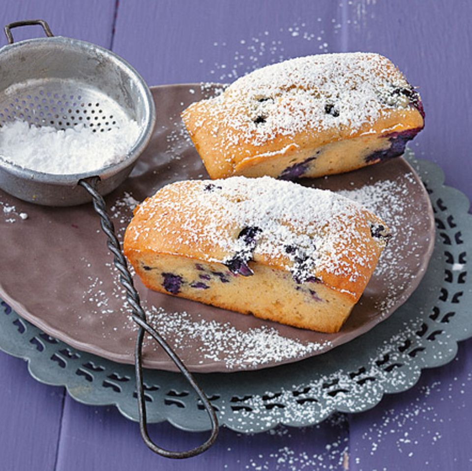 Rezept: Buttermilch-Heidelbeer-Kuchen