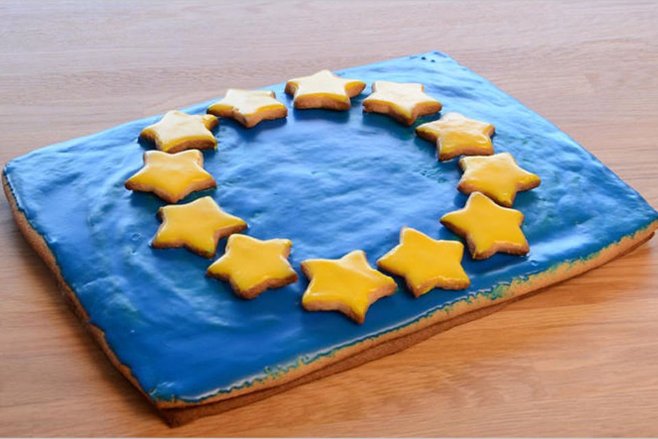 Rezept: Europa-Knusper-Flagge