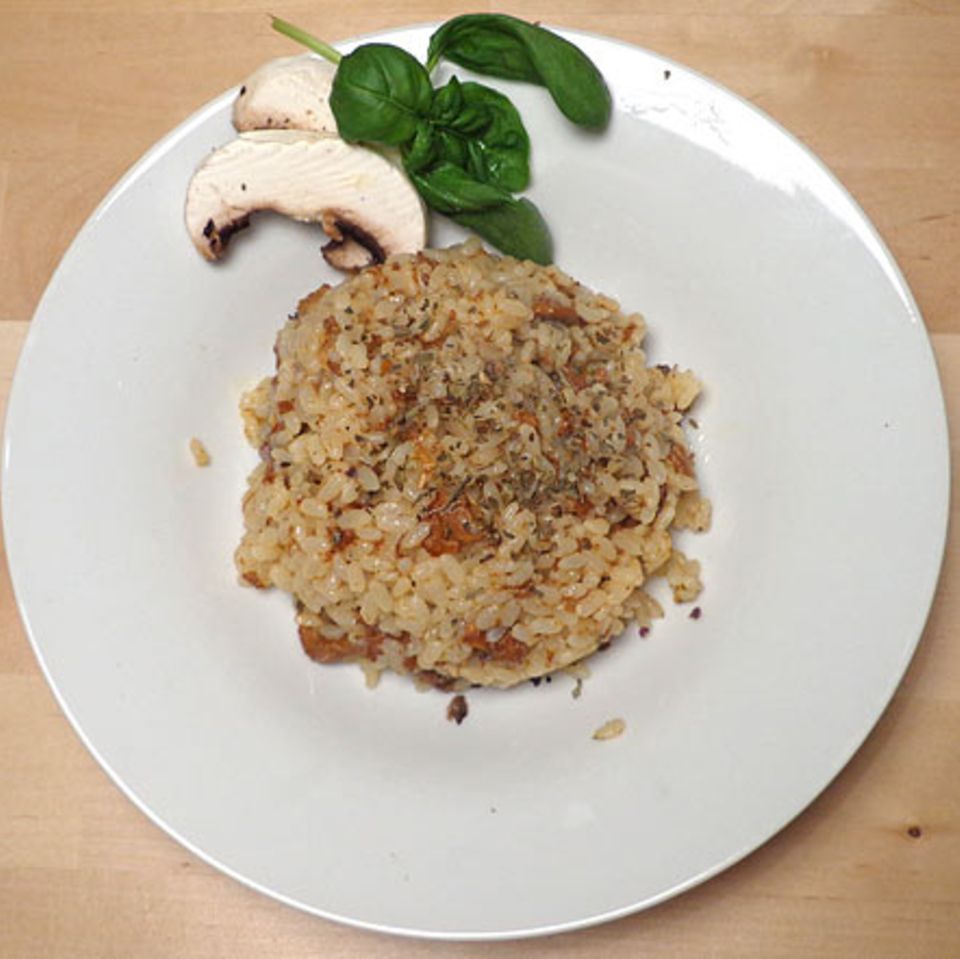 Vegetarisches Rezept: Pilz-Risotto