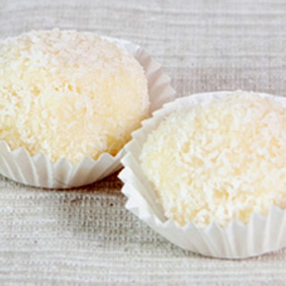 Rezept: Schneeball Pralinen