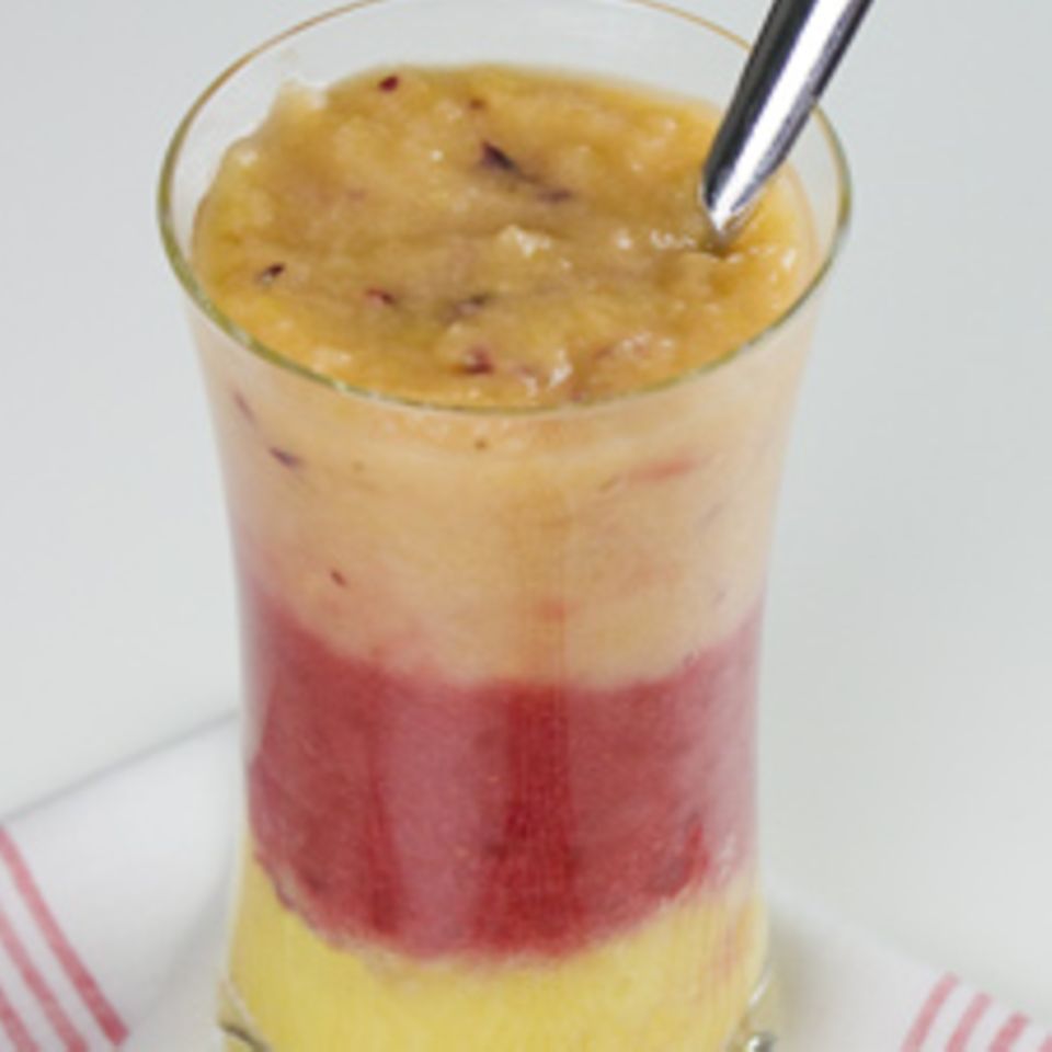 Rezept: Smoothie in drei Schichten