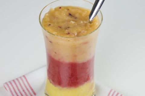 Rezept: Smoothie in drei Schichten