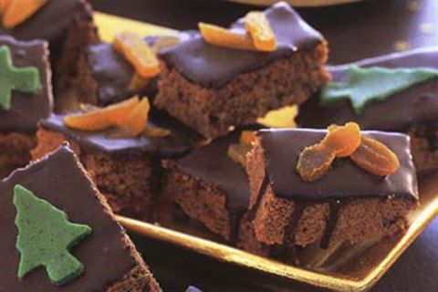 Rezept: Lebkuchen-Brownies