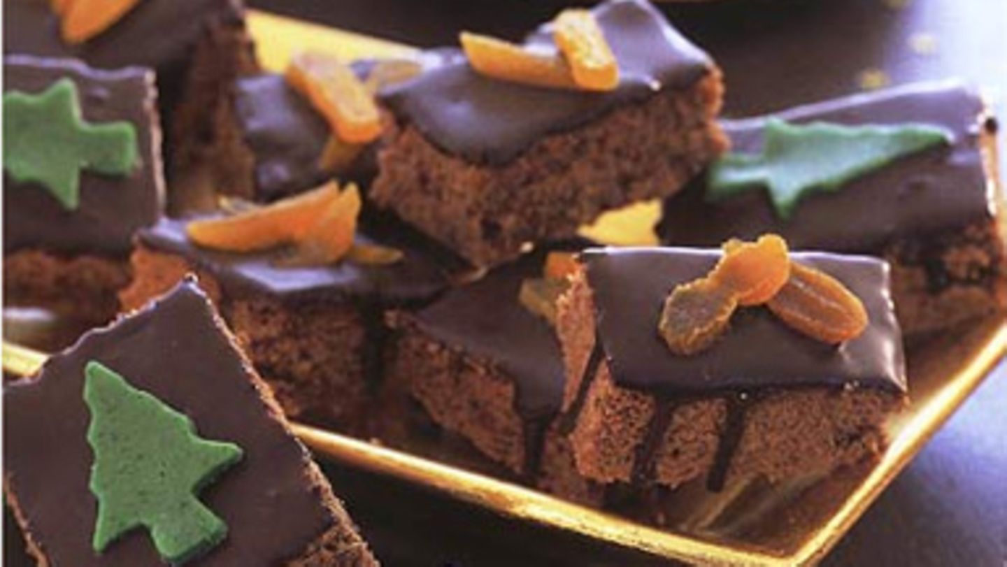 Lebkuchen-Brownies - Rezept - [GEOLINO]