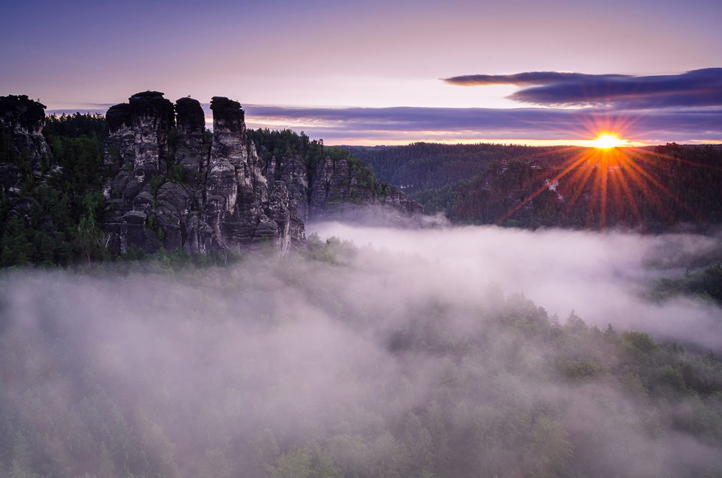 Elbsandsteingebirge Sachsen
