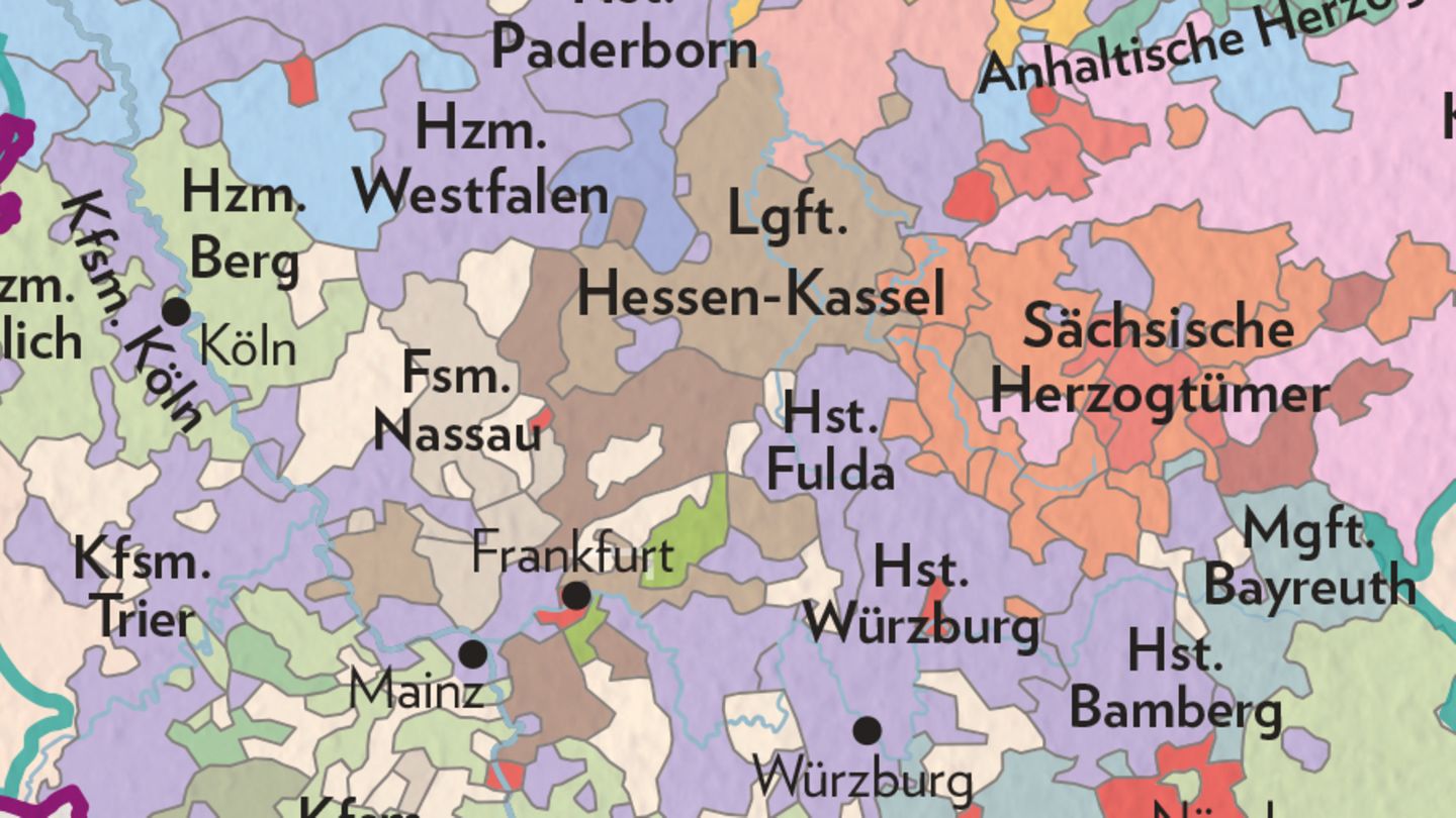 Wissenstest: Deutschland um 1800 - [GEO]