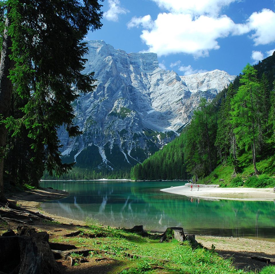 Dolomiten Hoehenweg, Pragser Wildsee