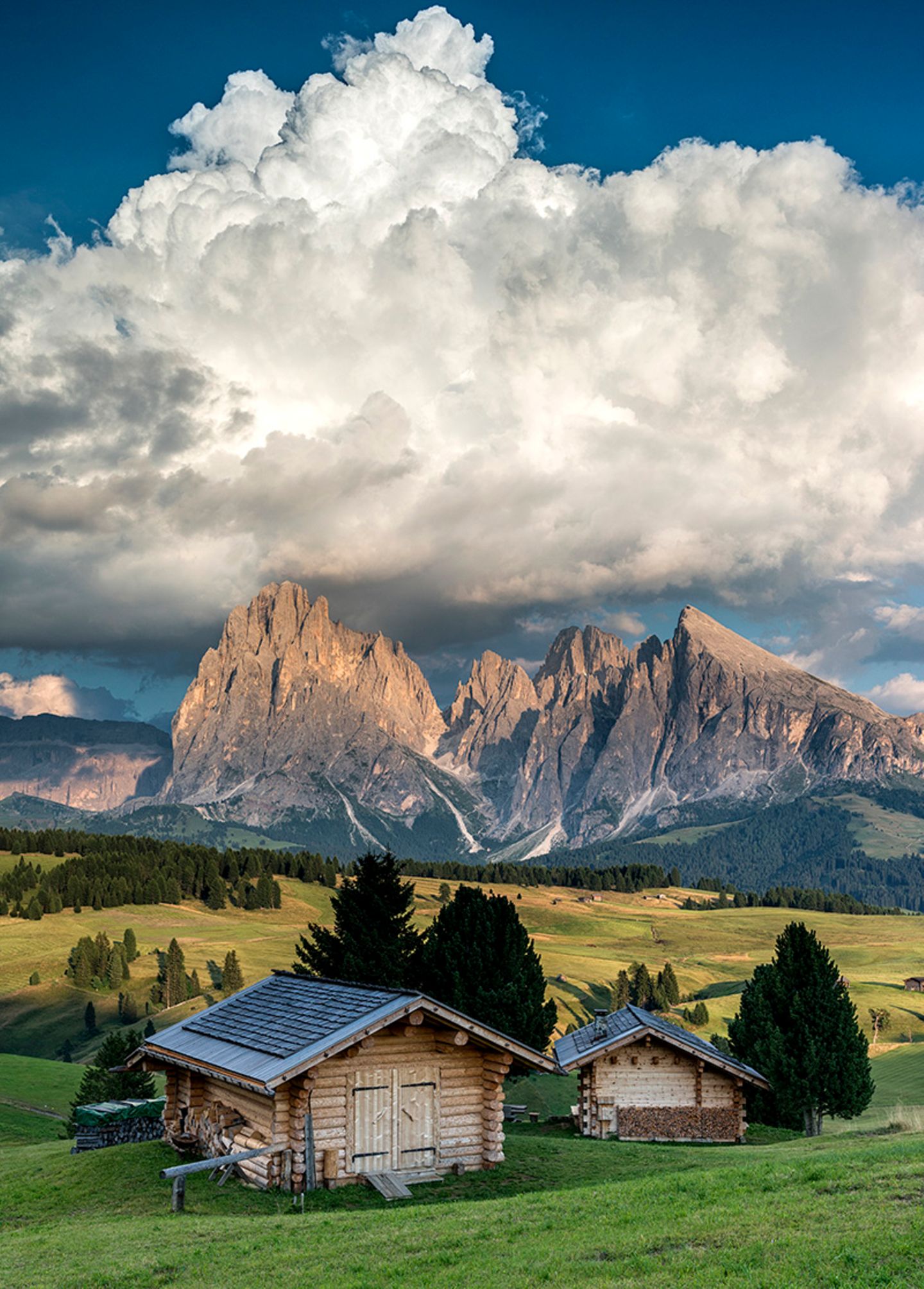 Langkofel und Plattkofel, Italien