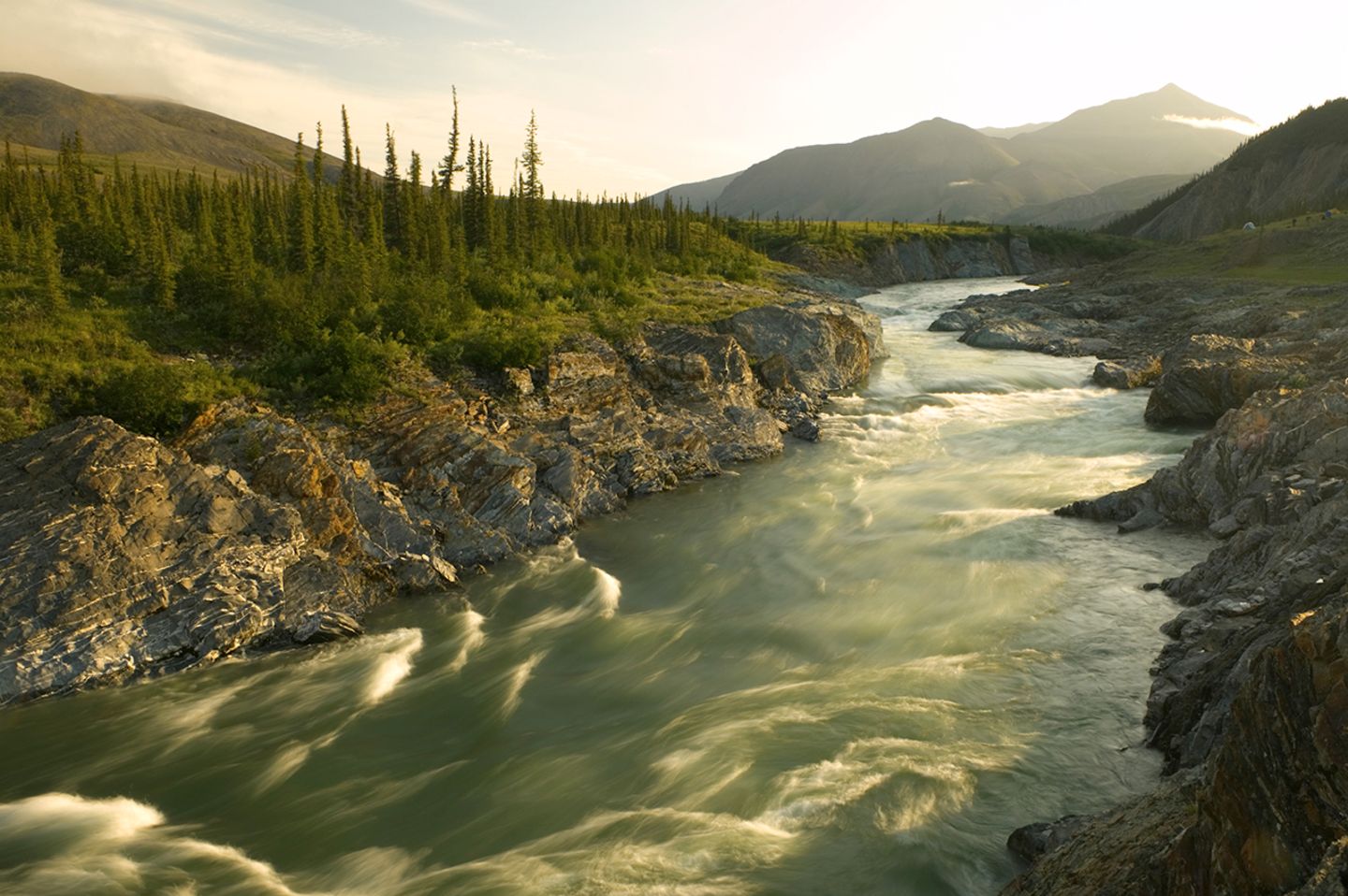 Canada, Yukon Territory, Ivvavik National Park, Firth River