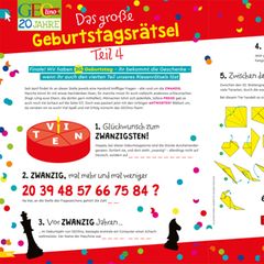 GEOlino Jubiläumsrätsel, Teil 4
