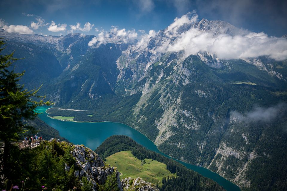 Blick auf den Königssee in Bayern
