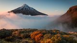 Mount Taranaki in Neuseeland