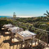 Ausblick vom Hotel Le Cagnard