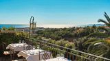 Ausblick vom Hotel Le Cagnard