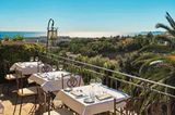 Ausblick vom Hotel Le Cagnard
